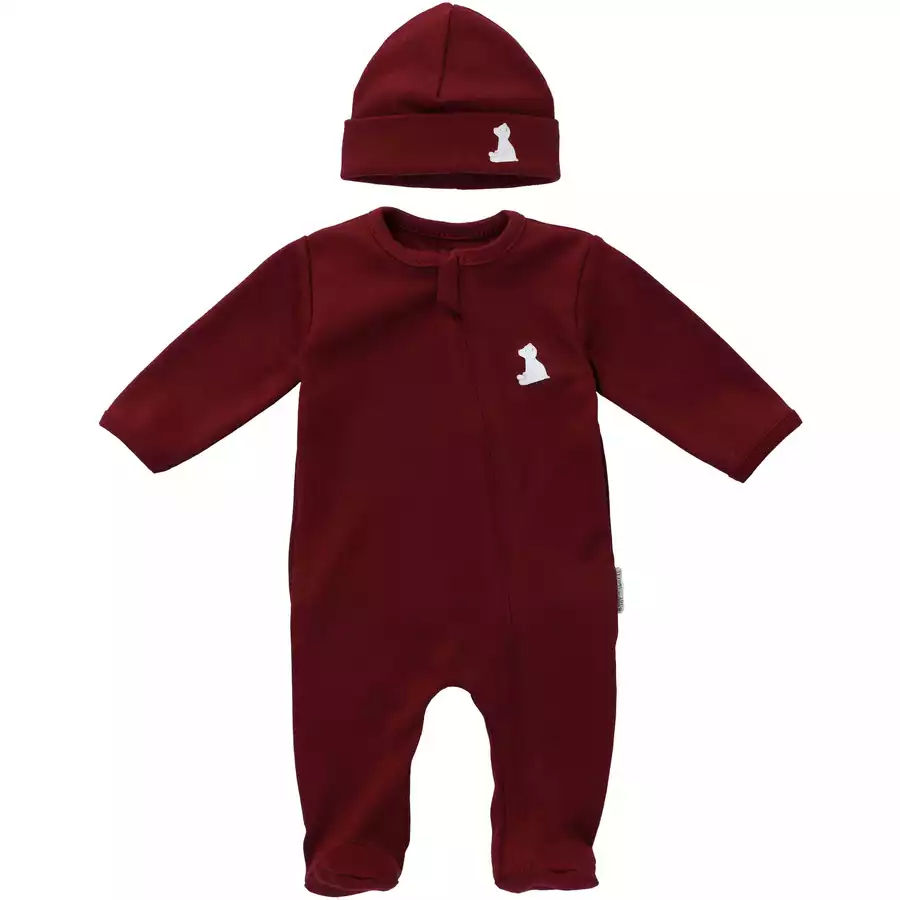 Baby Sweets 2tlg Set Bruno, der Eisbär by Maria König kastanienbraun