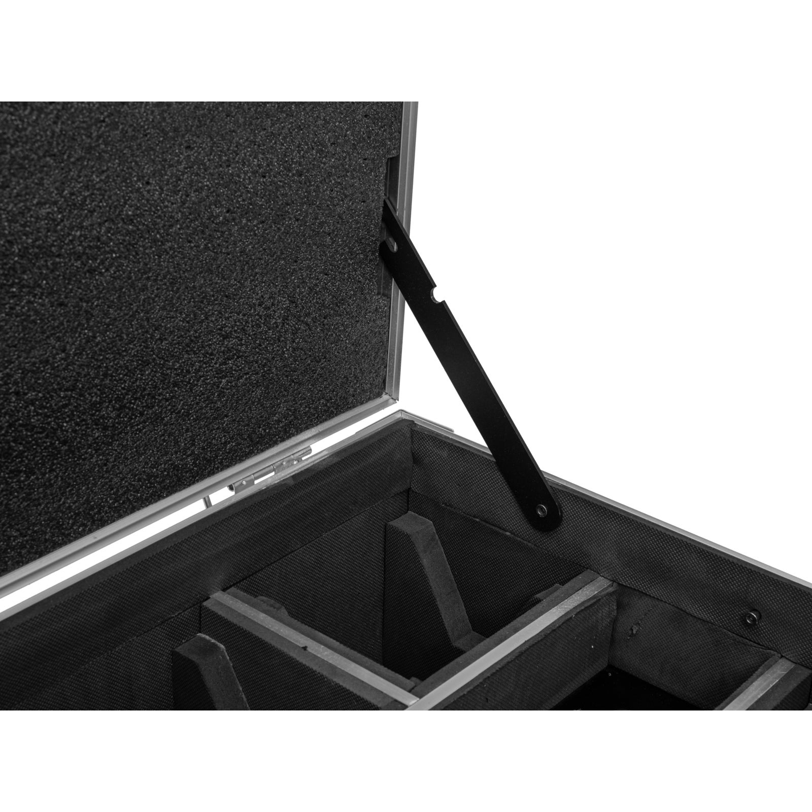 Roadinger Flightcase 6x AKKU IP TL-3 QCL Trusslight CRMX met oplaadfunctie en wielen