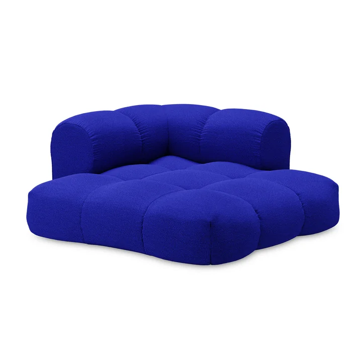 OUT Objekte unserer Tage - Sander Sofa 01, 2-Sitzer, cobaltblau (Berlin 641 by OUT)