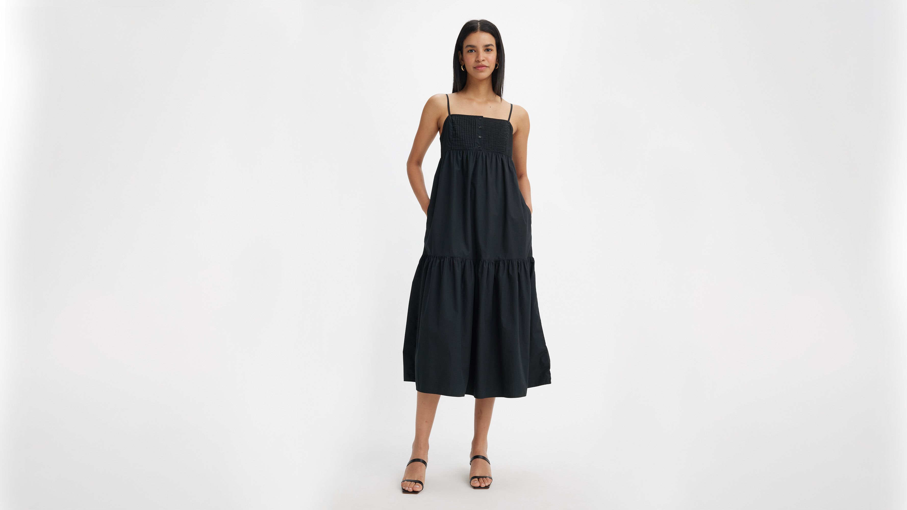 Robe à basques Issa - Caviar - Noir