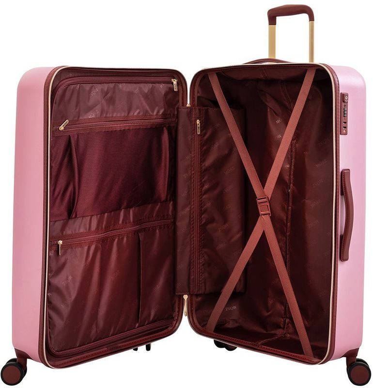 MOSZ Harde Koffer / Trolley / Reiskoffer - 76 cm (Large) Lauren - Rose