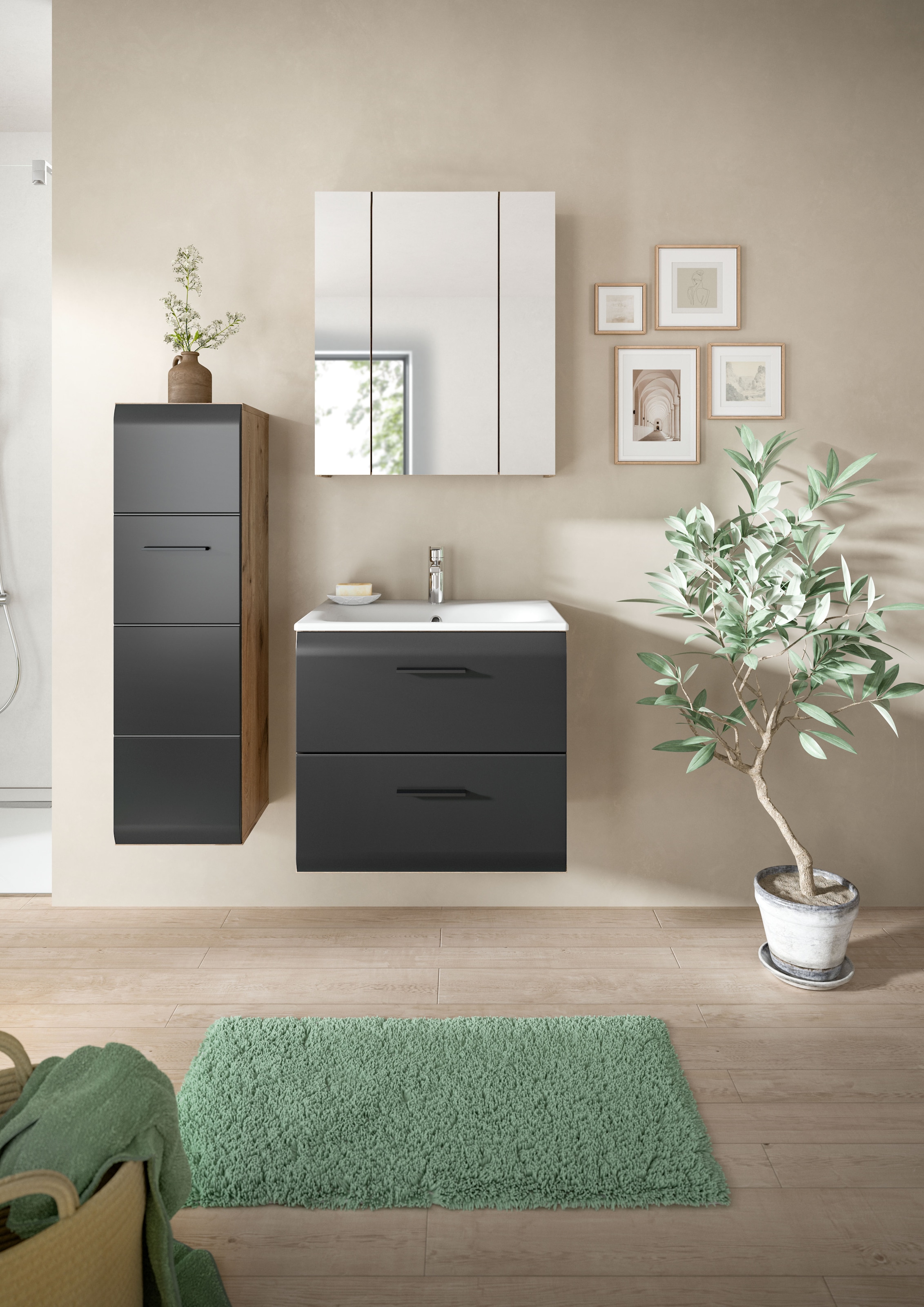 INOSIGN Badezimmer-Set Set, 4 Stk. tlg.