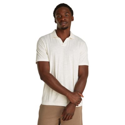 Polo à manches courtes homme Lin Coton Cuban C CALVIN KLEIN