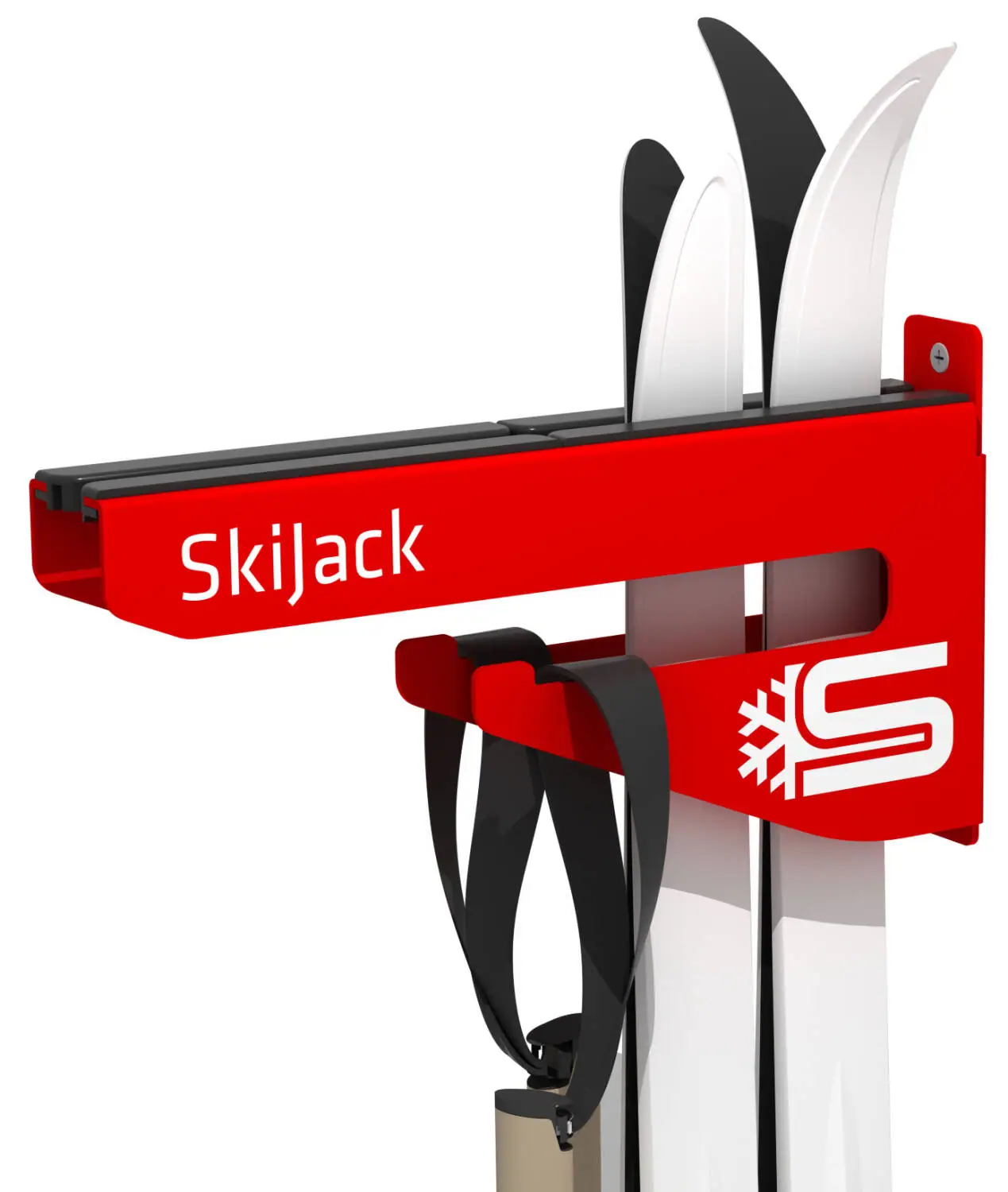 Skijack Wall Ski Og Snowboard Hanger - Alpinski | SkatePro