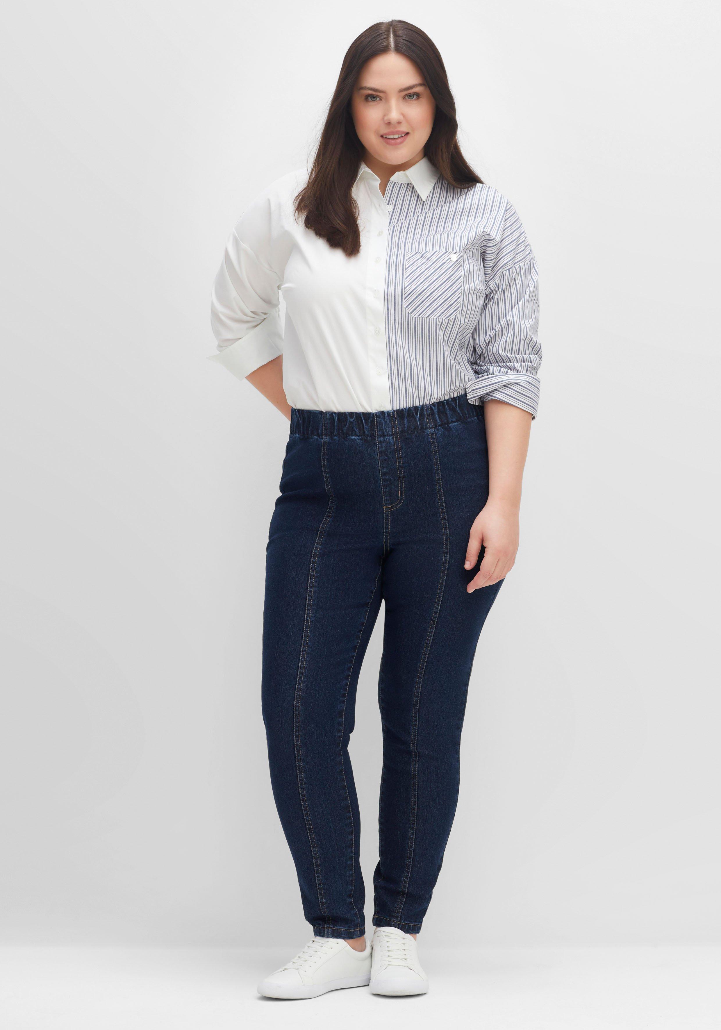 Jeggings mit Teilungsnähten