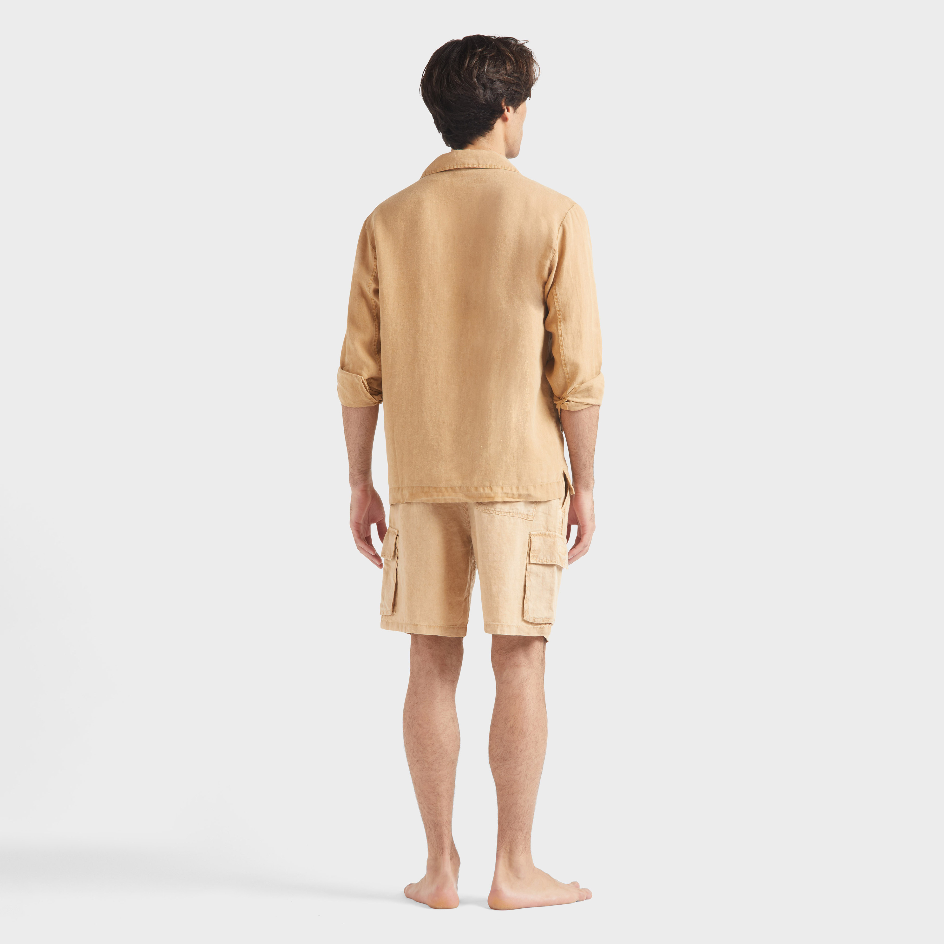 Veste en lin homme Mineral dye