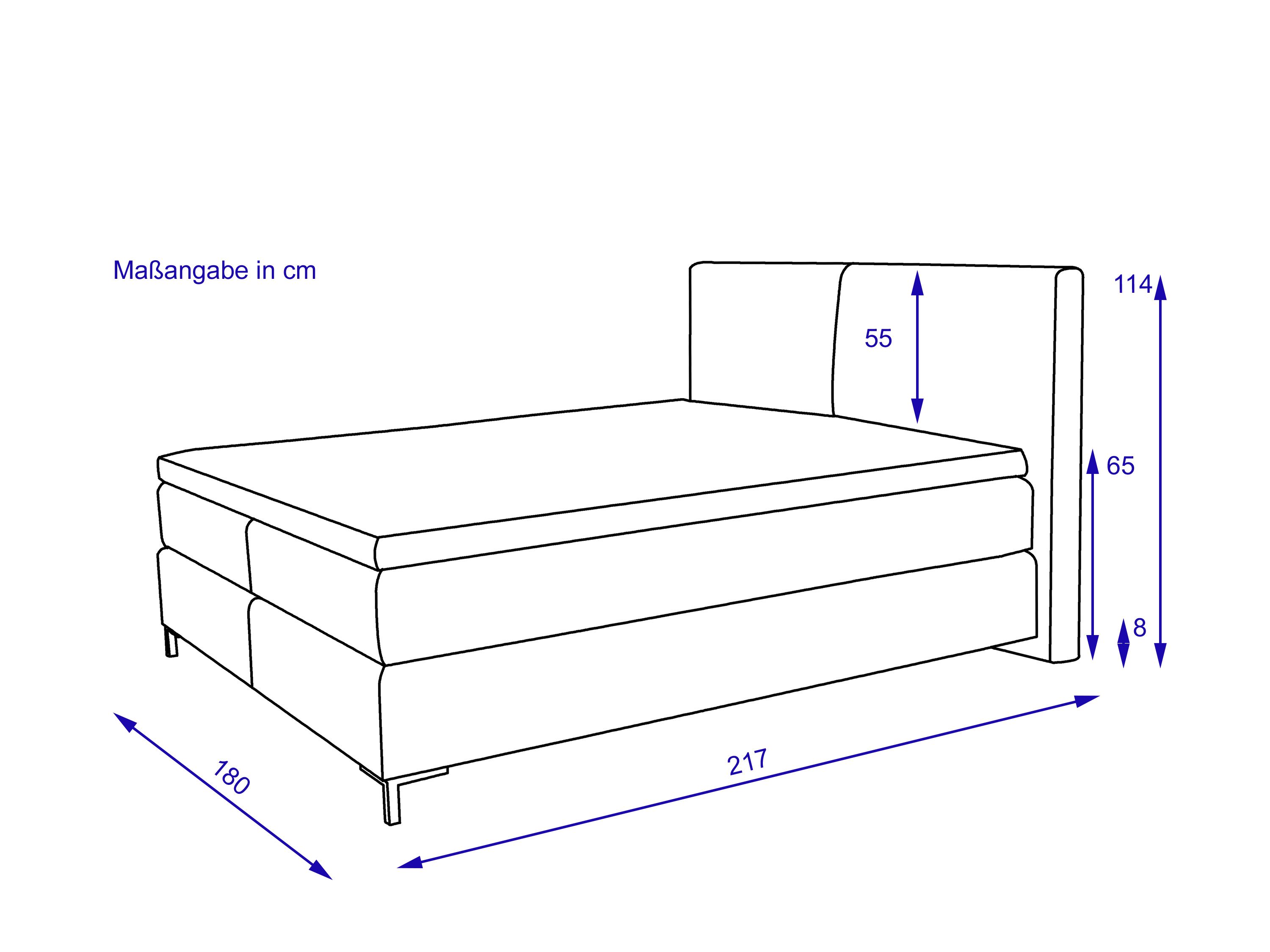 Boxspringbett SCHLARAFFIA GAP