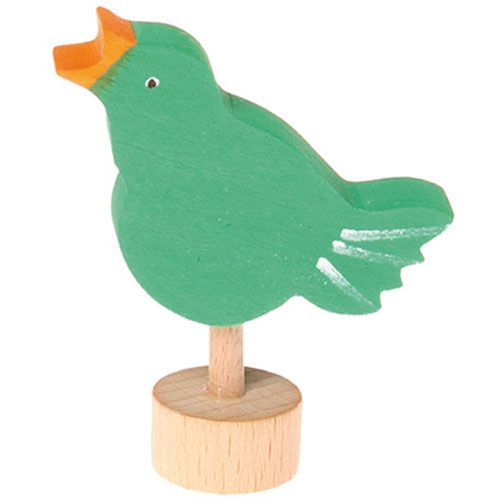 Grimm's decoratie figuur- zingende vogel 03533