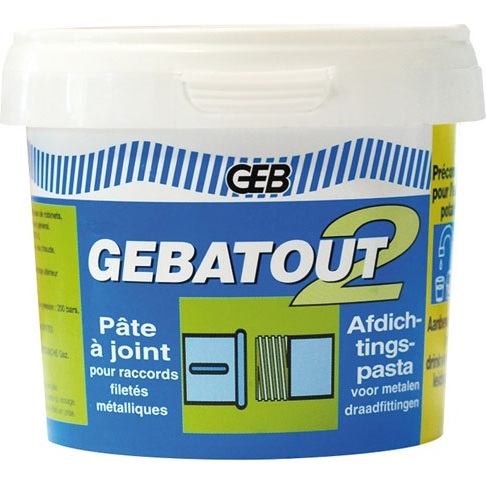 Mastic eau potable Gebatout2 pot 500g
