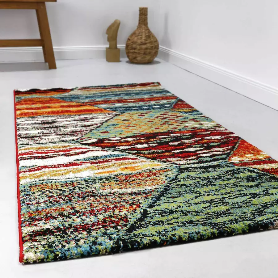 Wecon home Kurzflorteppich Atlas multicolor