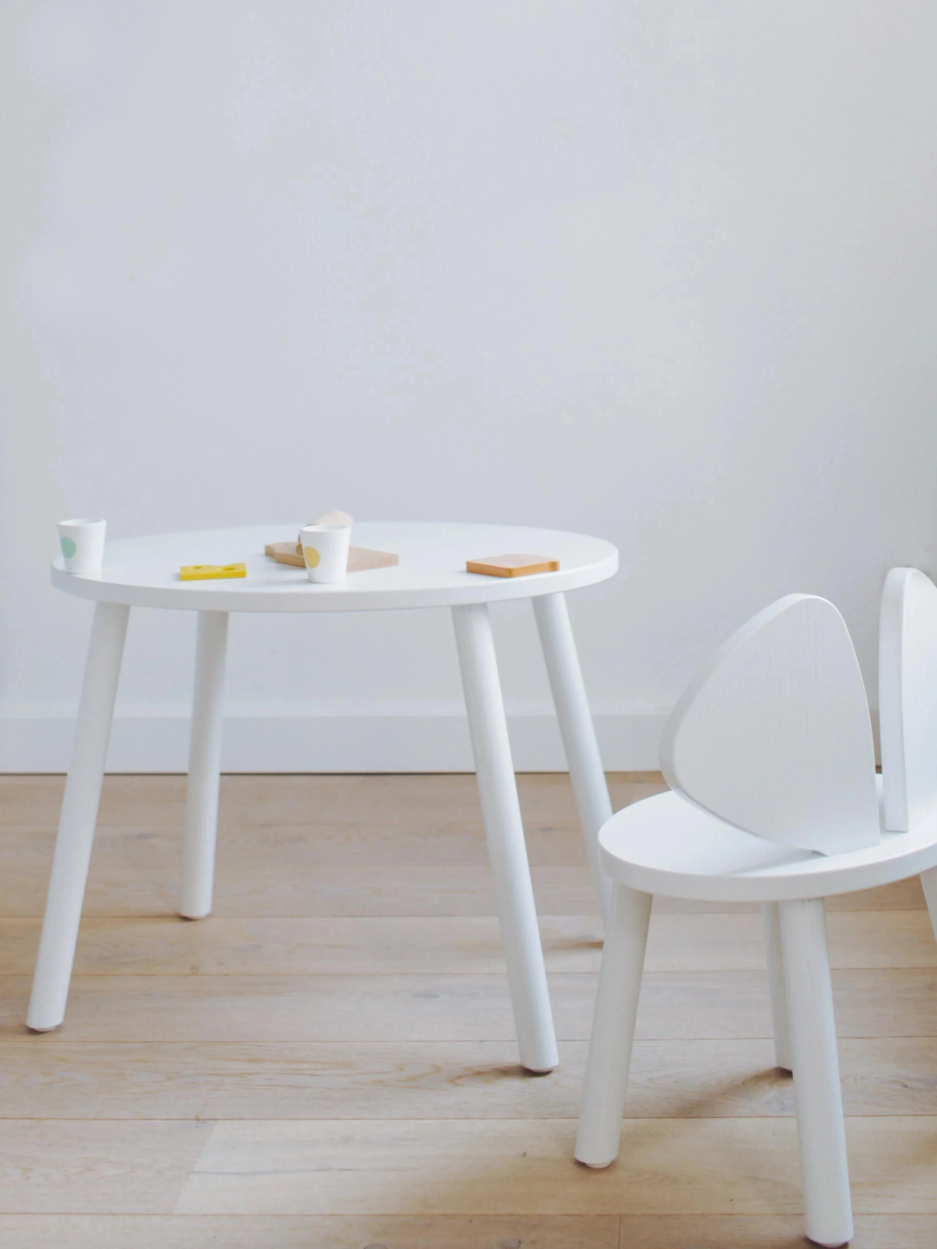 Kinder eettafel Mouse van hout