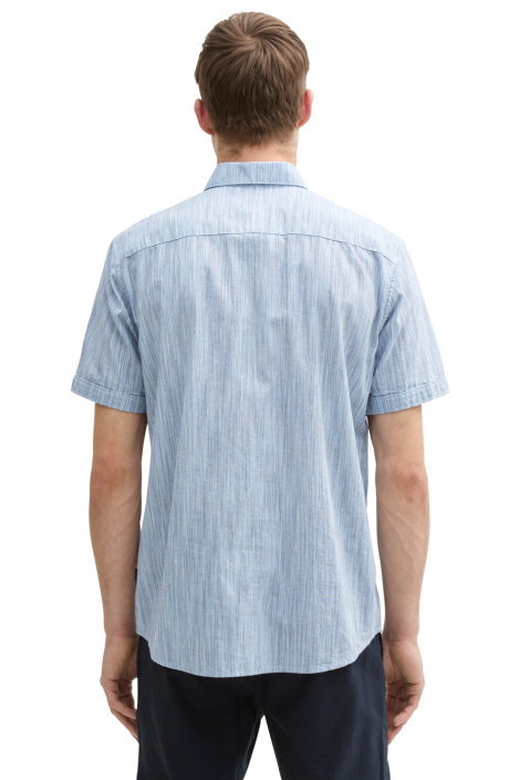 Tom Tailor blauwe heren overhemd