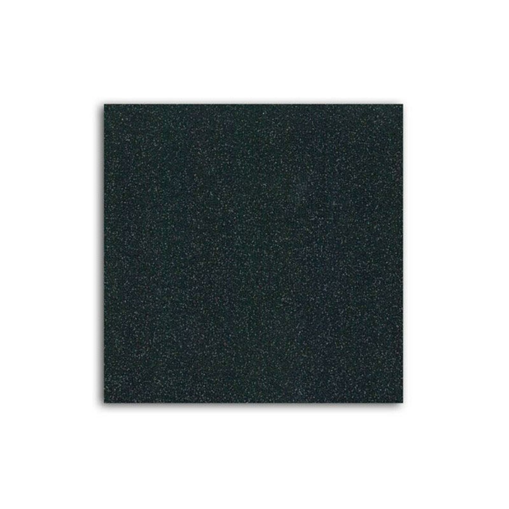 Flex thermocollant à paillettes - noir - 30 x 21 cm