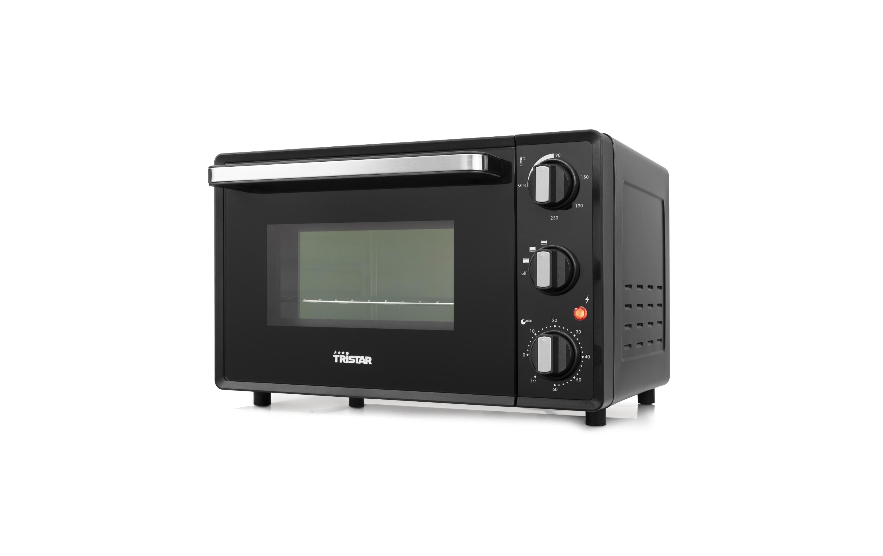 Backofen OV-3620 19 l, Schwarz<br>Mini-Backofen zum Backen, Grillen und Toasten
