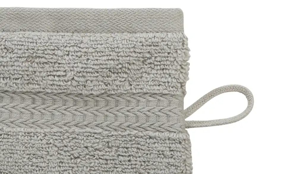 Waschhandschuh Kuschel Wuschel Grau 16x21 cm