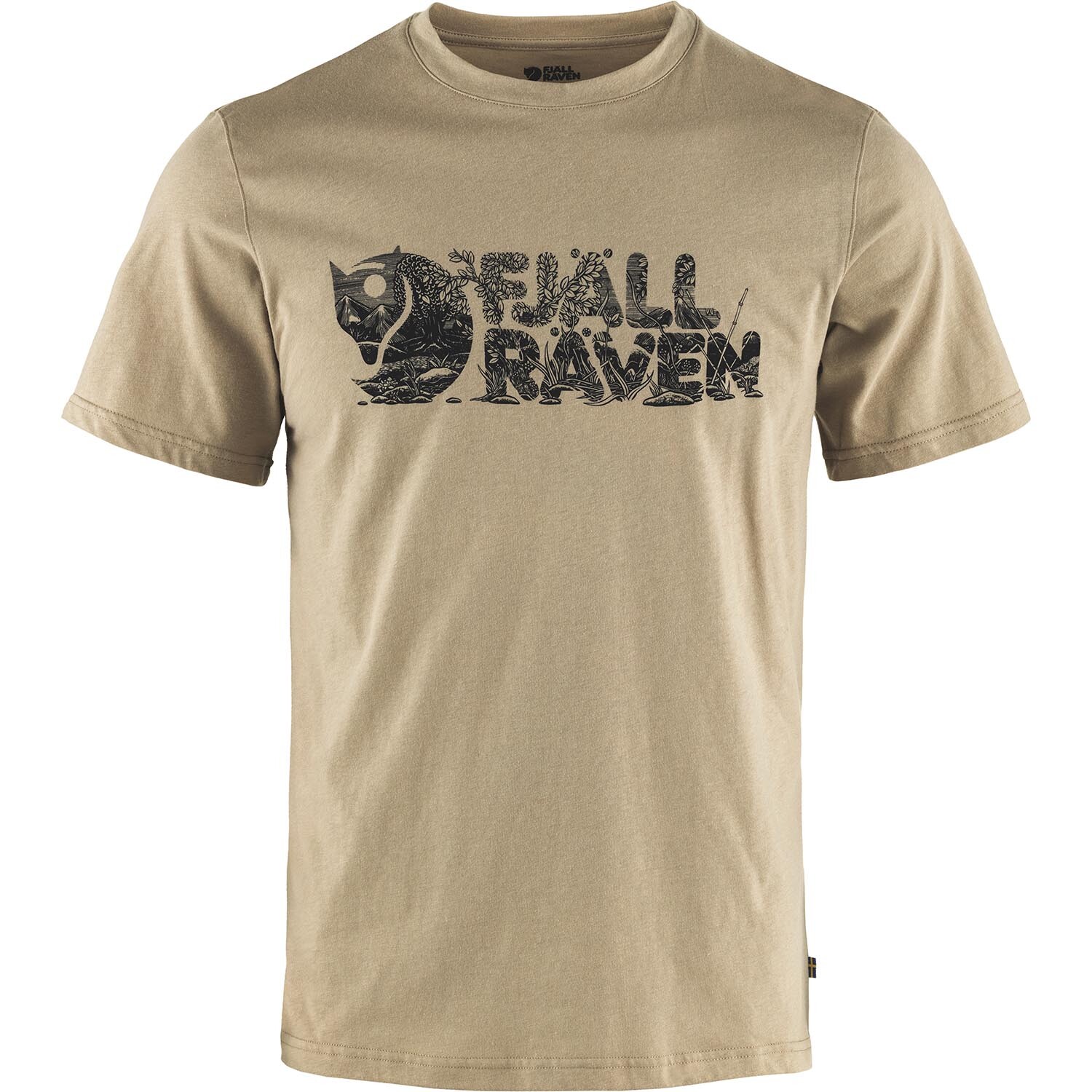 Fjällräven Mens Lush Logo T-shirt