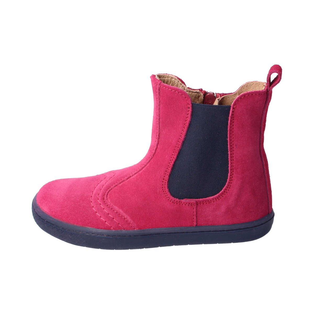 42010-6 pink CHELSEA-CITY velours zipper Weite/W