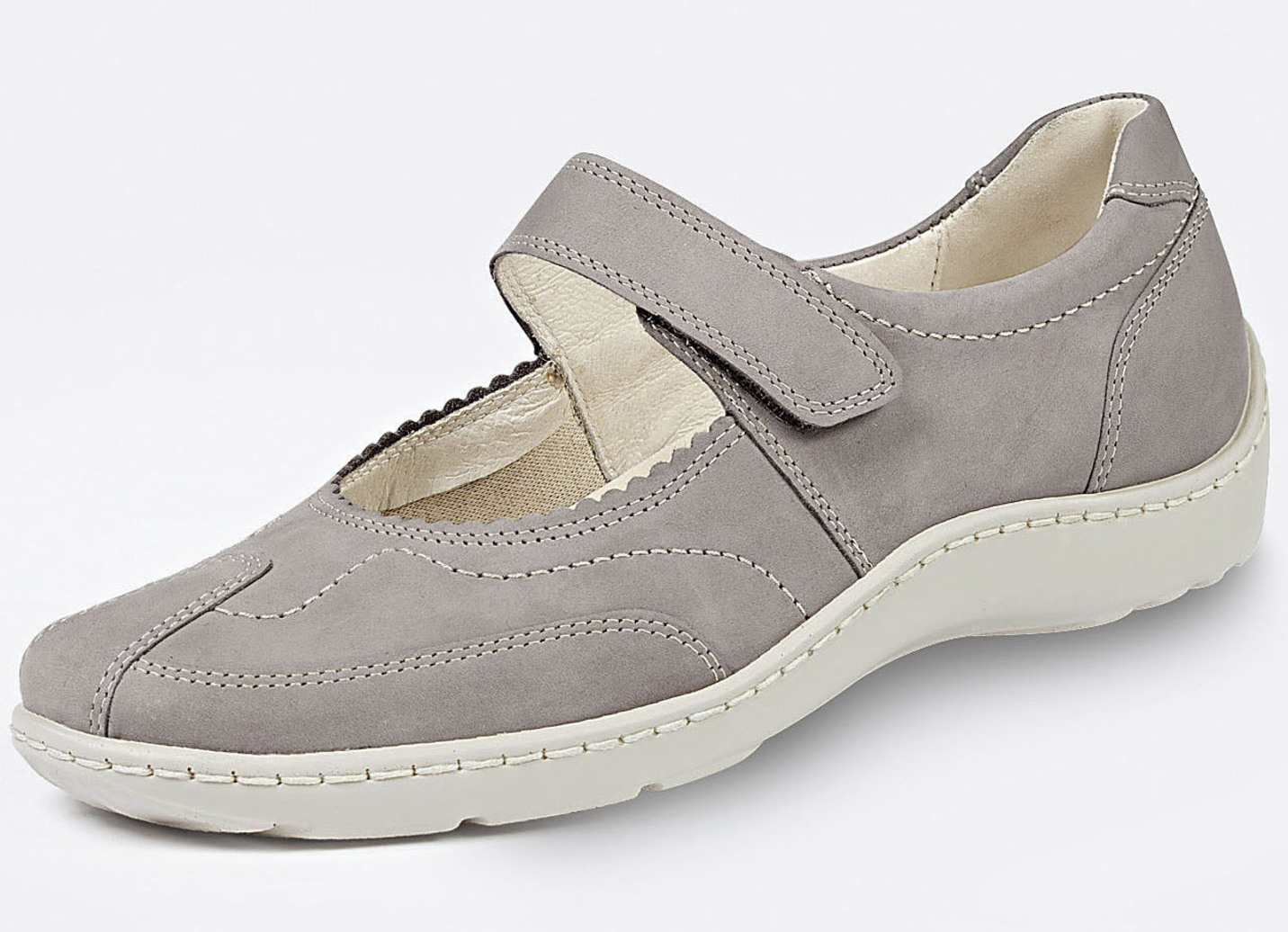 Waldläufer Slipper mit handangenähter Sohle