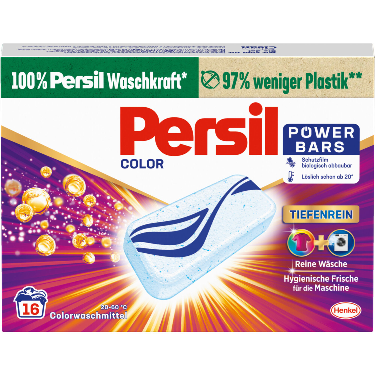 Persil Power Bars Color 16 Waschgänge