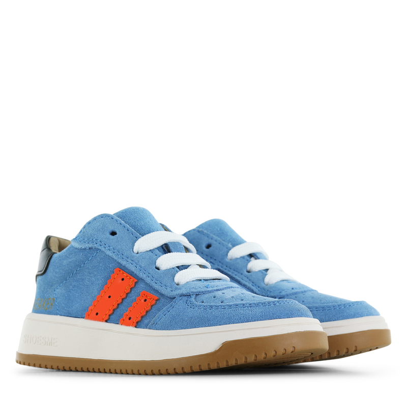 Shoesme blauwe sneaker Microfiber leer, Suède | Jongens schoenen