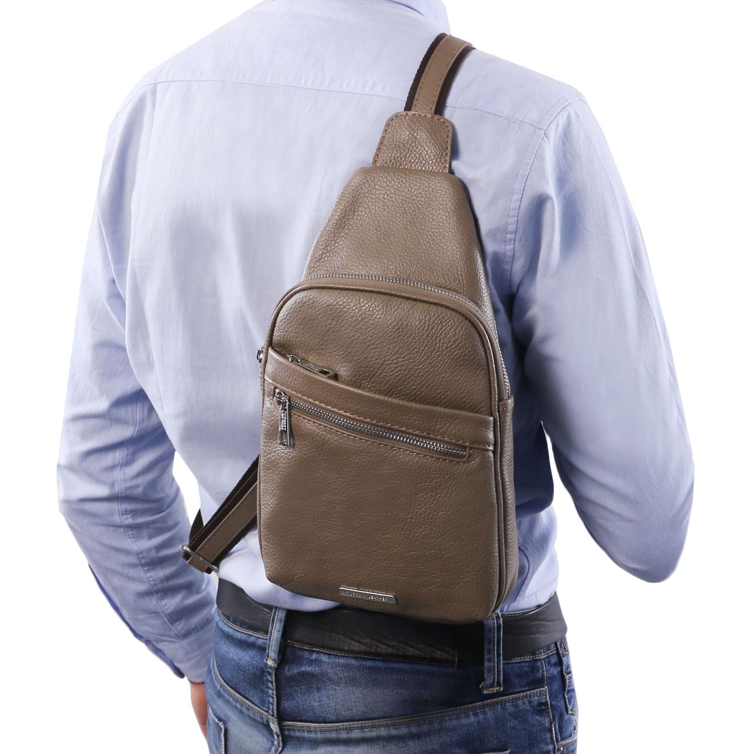 TL142022 – Albert – Soft leren crossbodytas