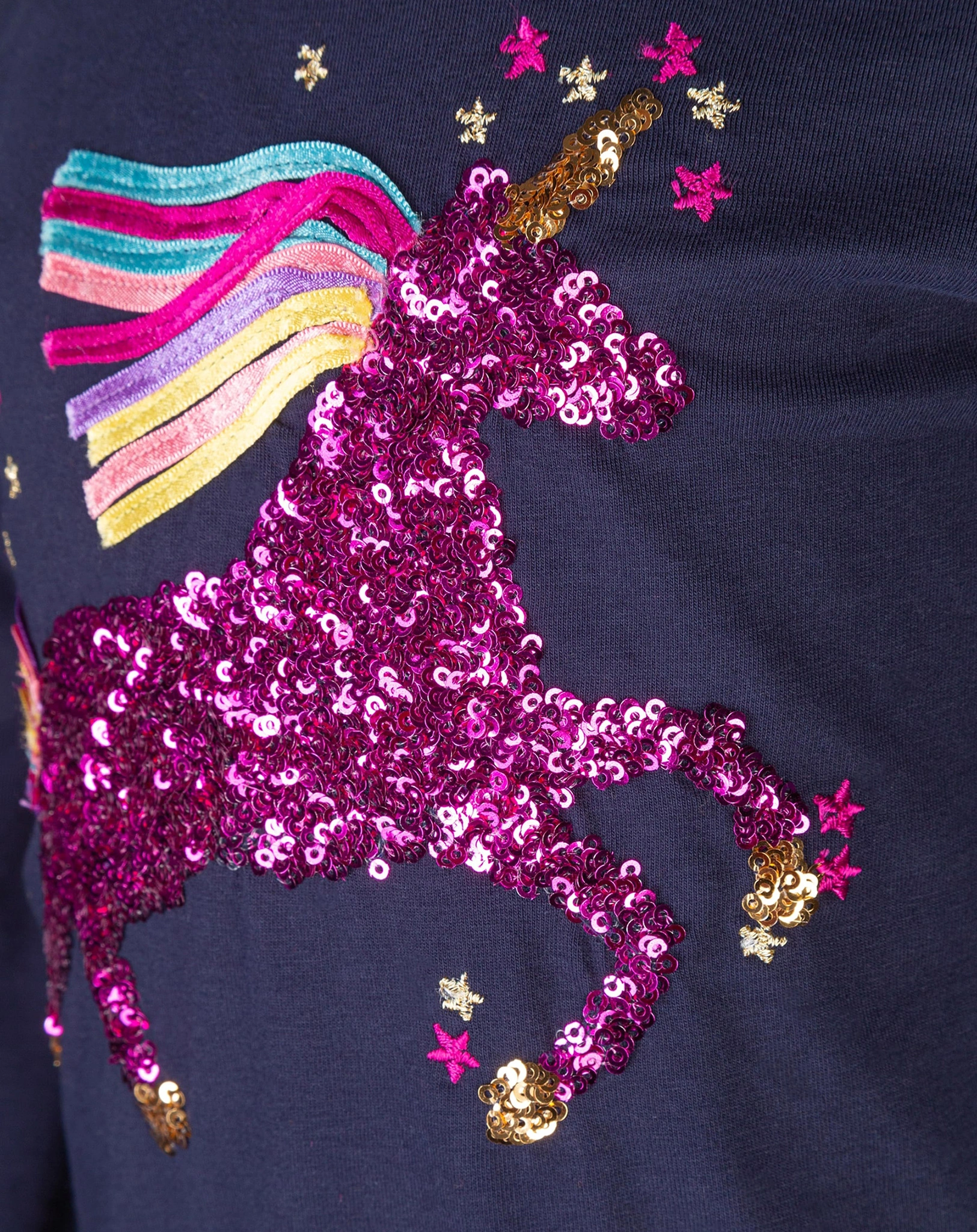 Langarmshirt MAGIC UNICORN in navy