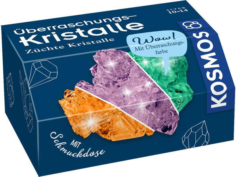 Kosmos Experimentierkasten Überraschungs-Kristalle selbst z Kristallwachstum über Nacht
