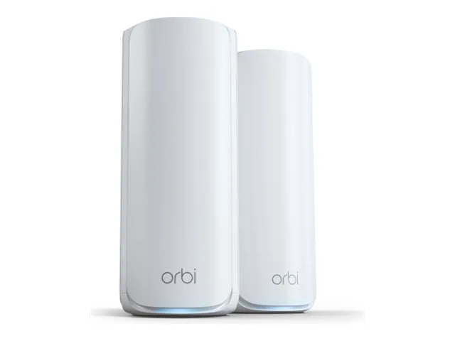 NETGEAR Orbi 770 Series RBE772 - Wi-Fi-system - (router, forlænger) - op til 4500 sq.ft - mesh 1GbE, Wi-Fi 7 Multi-Band