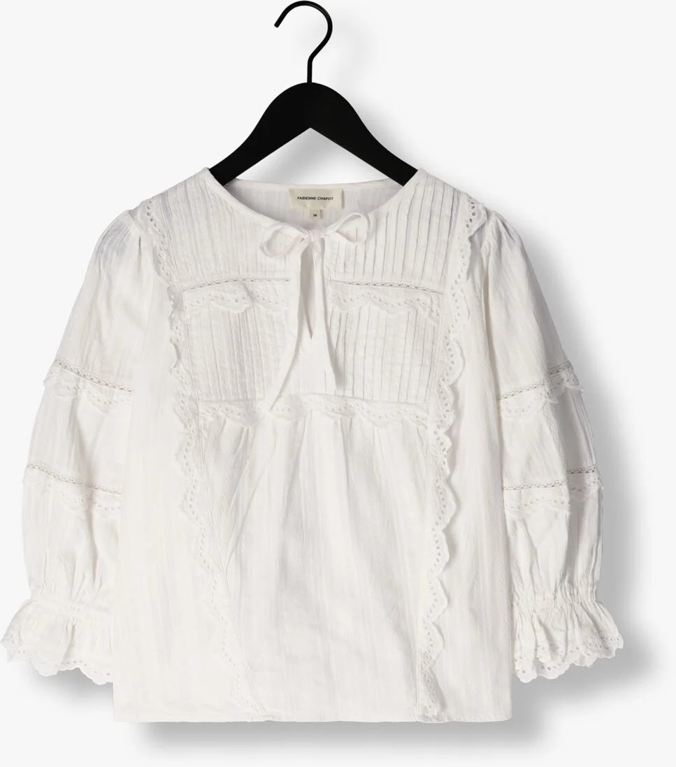 FABIENNE CHAPOT gebroken wit fabienne chapot top lucia ss top 278