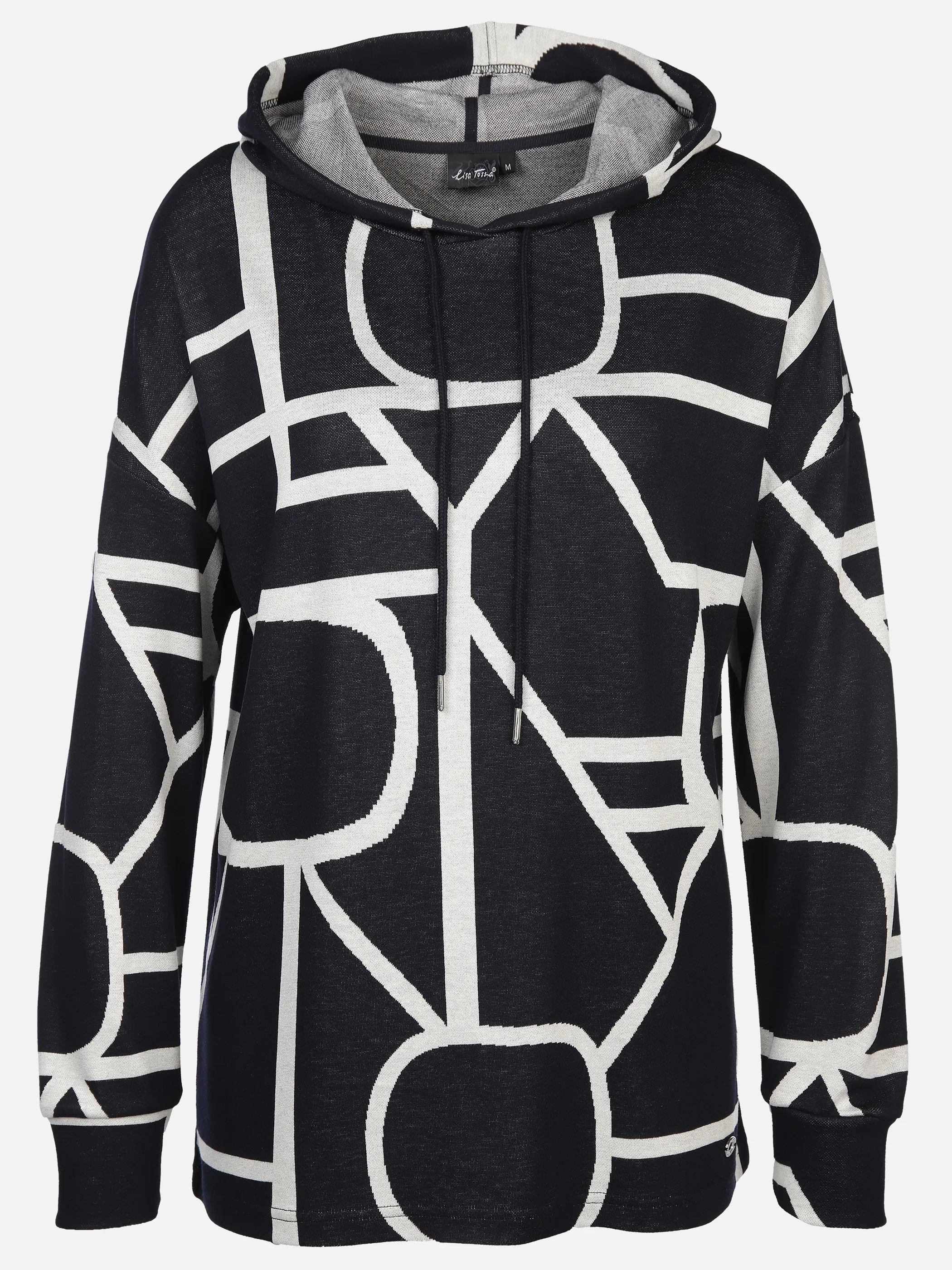 Damen Jacquard Hoodie