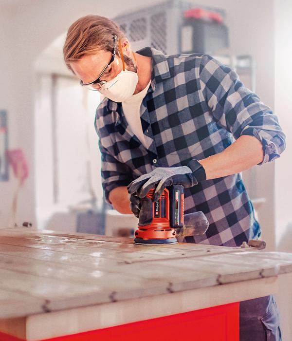 Einhell Akku-Exzenterschleifer TE-RS 18