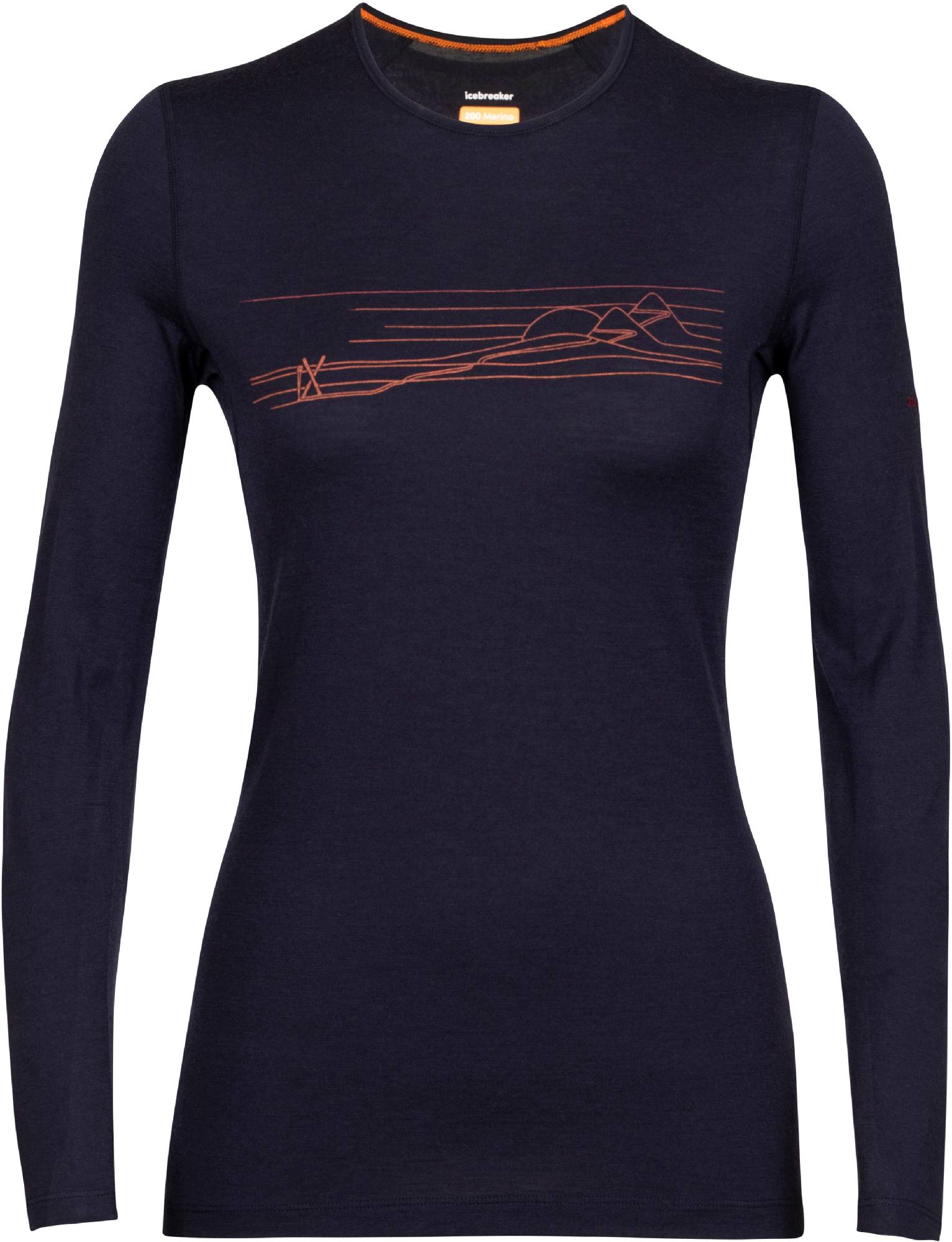 Icebreaker 200 Oasis LS Crewe W's