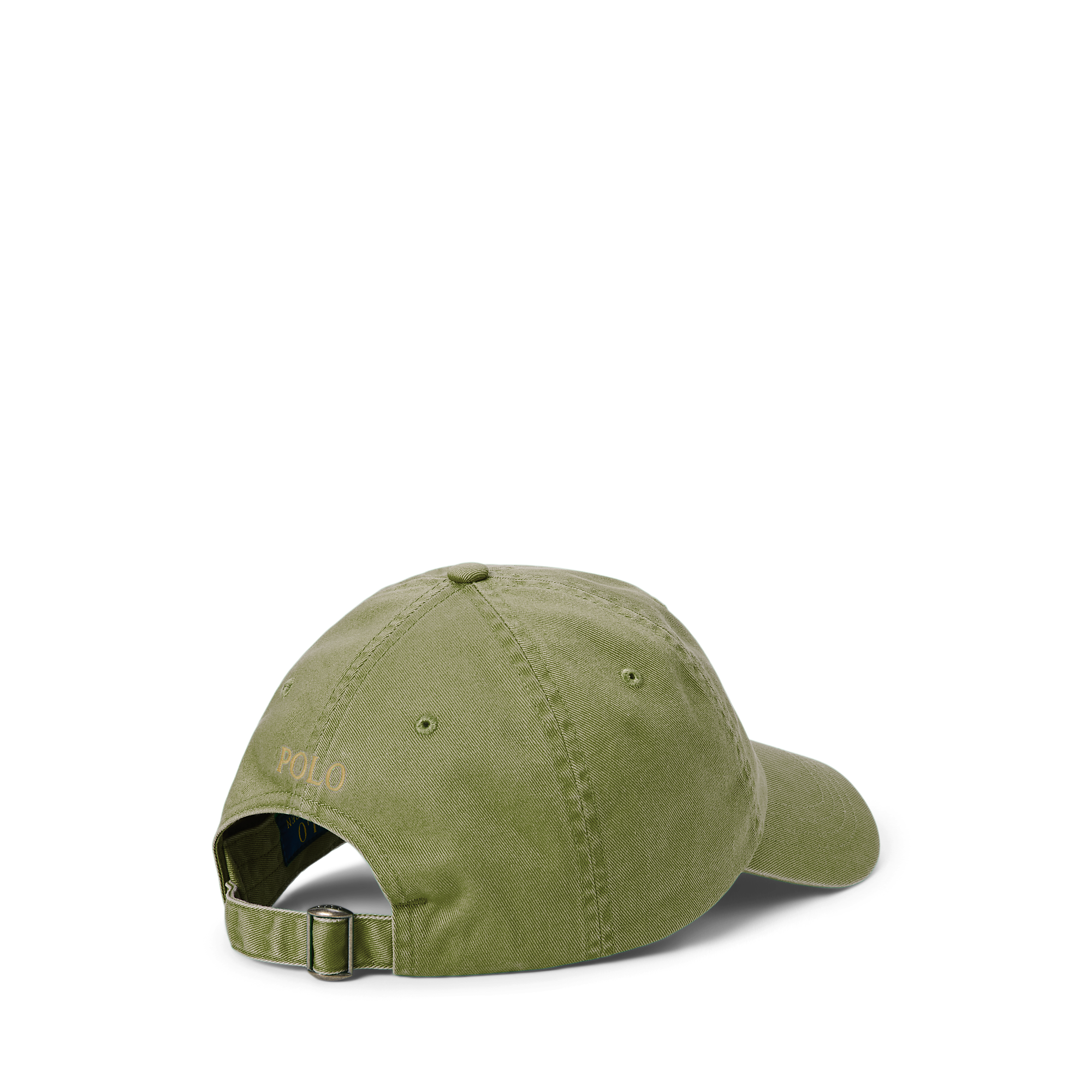 Casquette logo brodé en coton | Vert