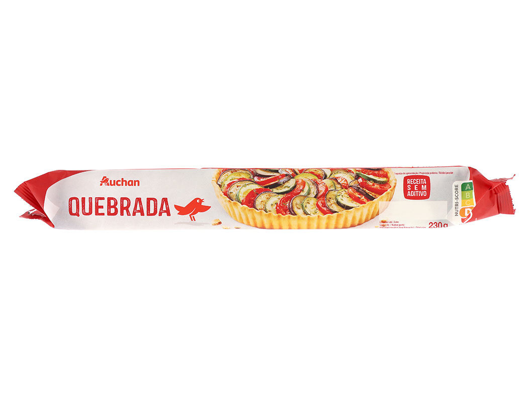 MASSA QUEBRADA AUCHAN 230G
