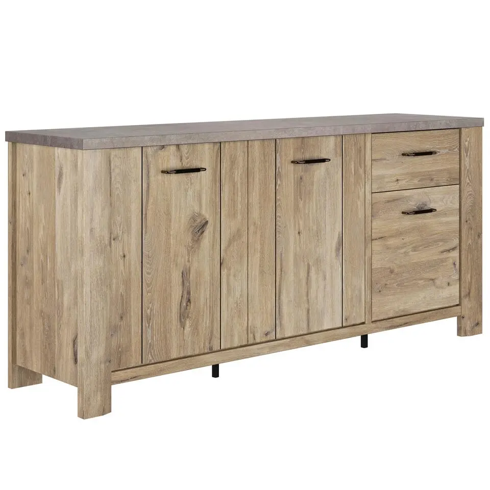 Gami Dressoir Basalte - 190 x 50 x 88 cm - Viking Oak-design
