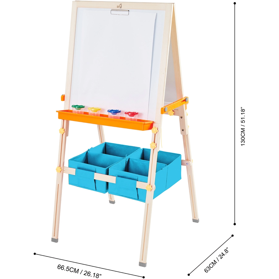 Teamson Kids Tafel Little Artist, Holzstruktur