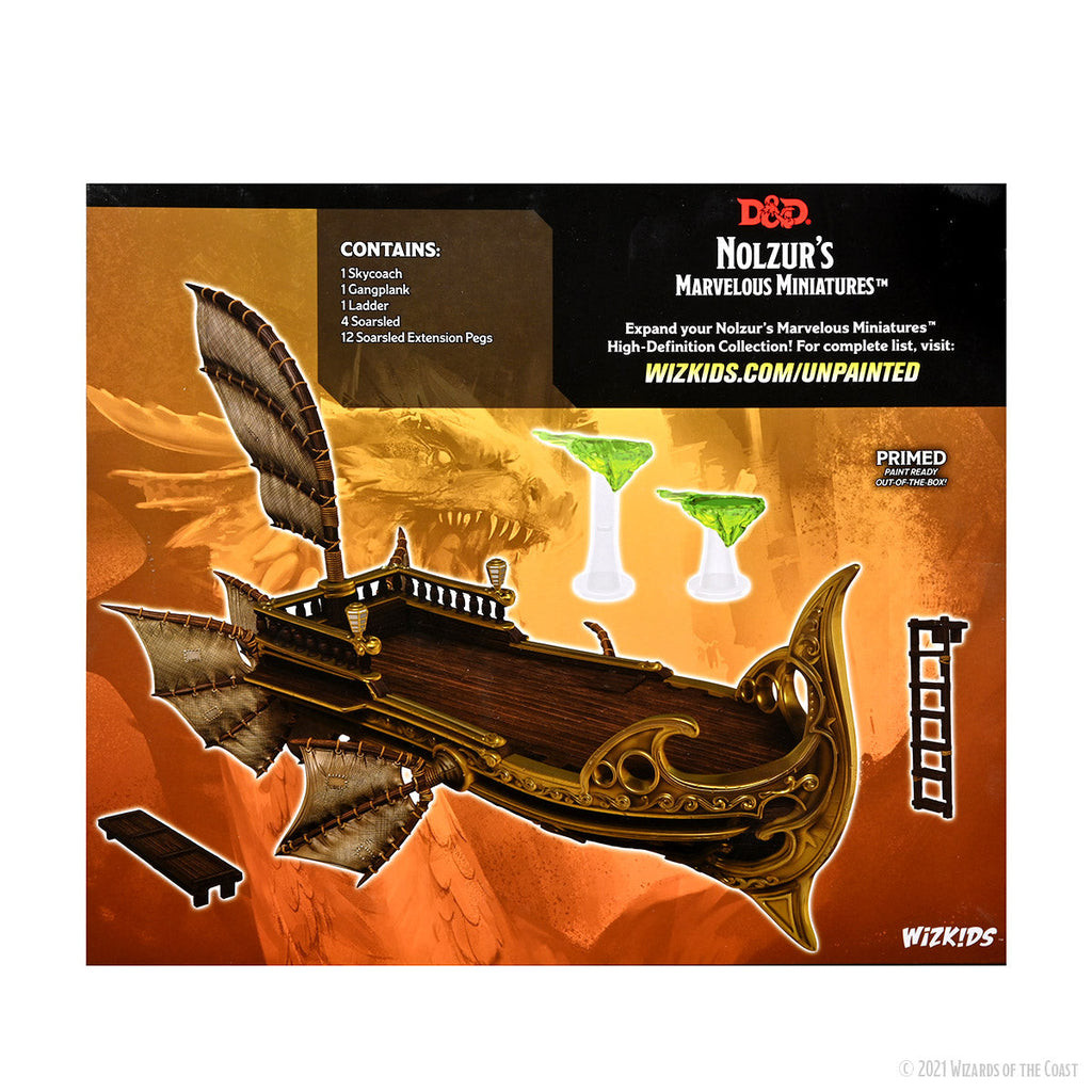 D&D Nolzur's Marvelous Unpainted Miniatures: Skycoach