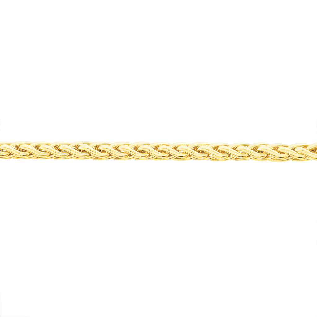 Bracelet Jayna Maille Palmier Or Jaune
