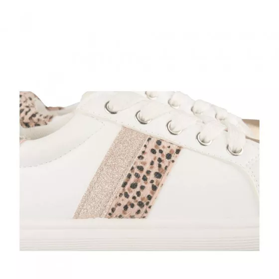 Baskets BLANC LOVELY SKULL