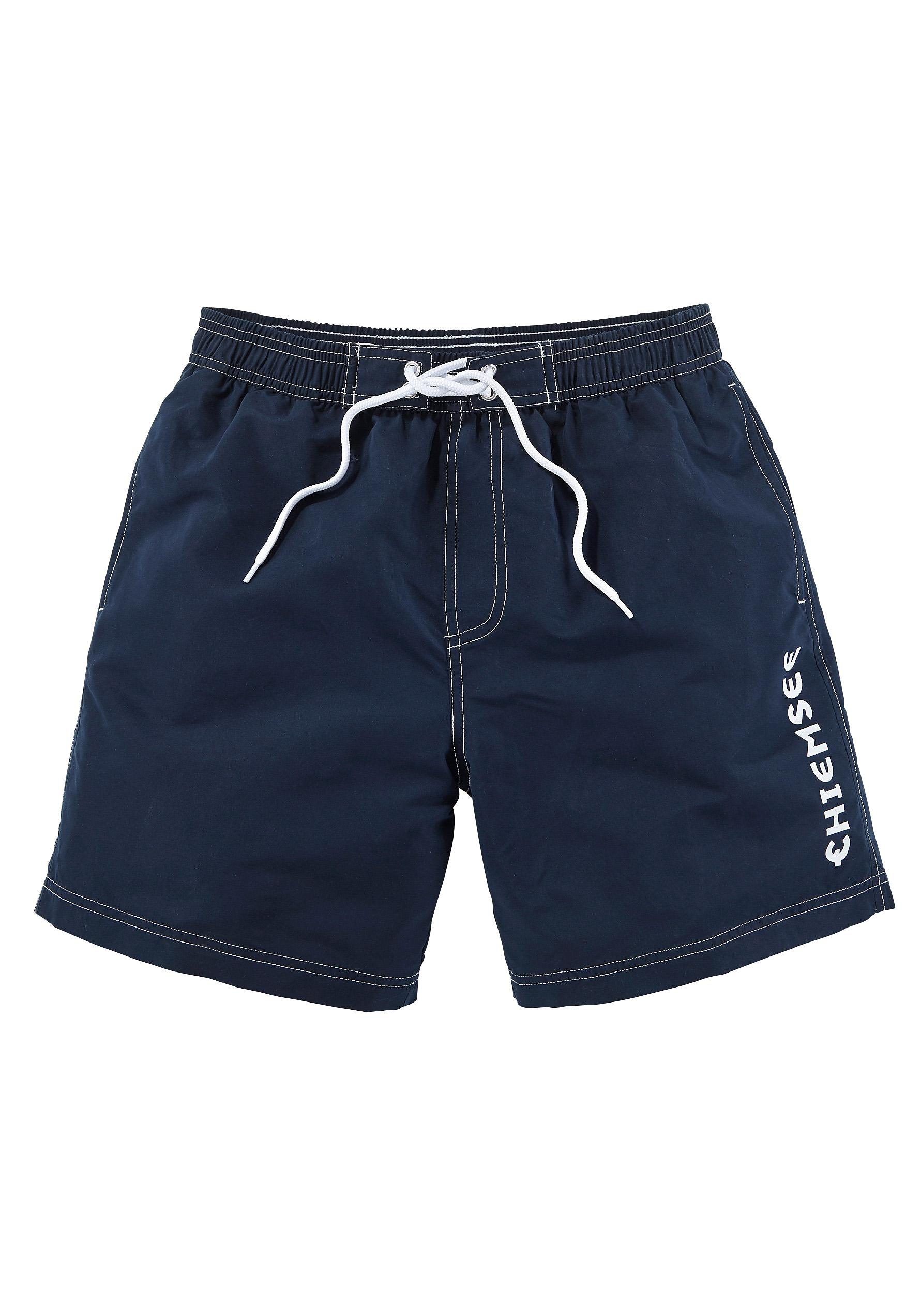 Chiemsee Badeshorts sportliche Bade-Shorts, elastischer Bund, mit Aussenkordel