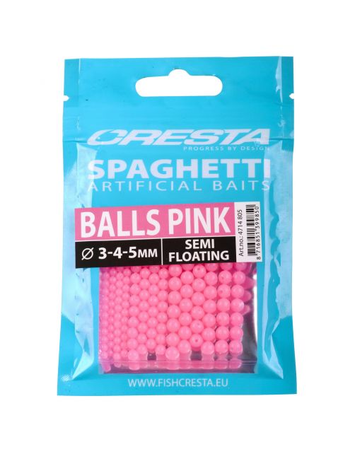 Cresta Spaghetti Balls Pink - Aas -