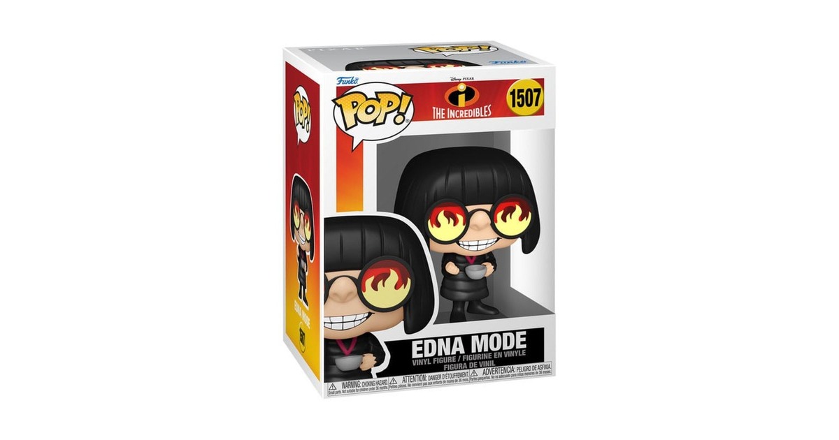 FunkoPOP! The Incredibles 20th Anniversary Vinyl Figure Edna Mode 9 cm speelfiguur