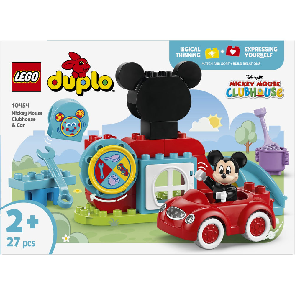 Køb LEGO® DUPLO Disney TM - Mickeys Klubhus Og Bil 10454