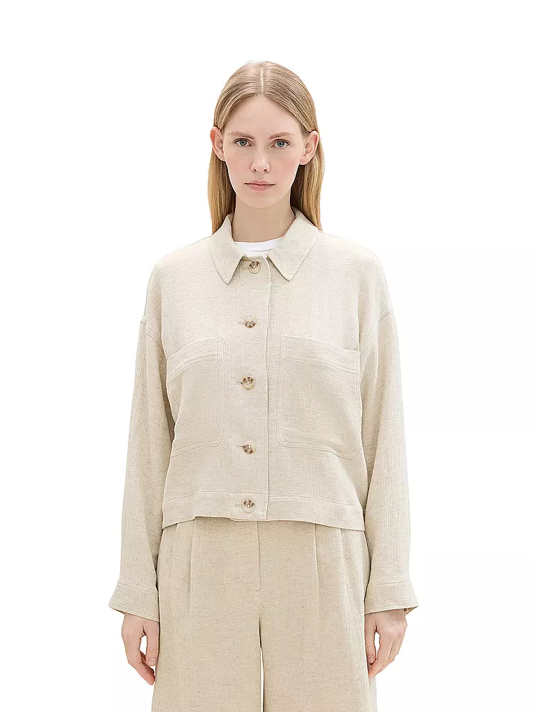TOM TAILOR Blazer beige