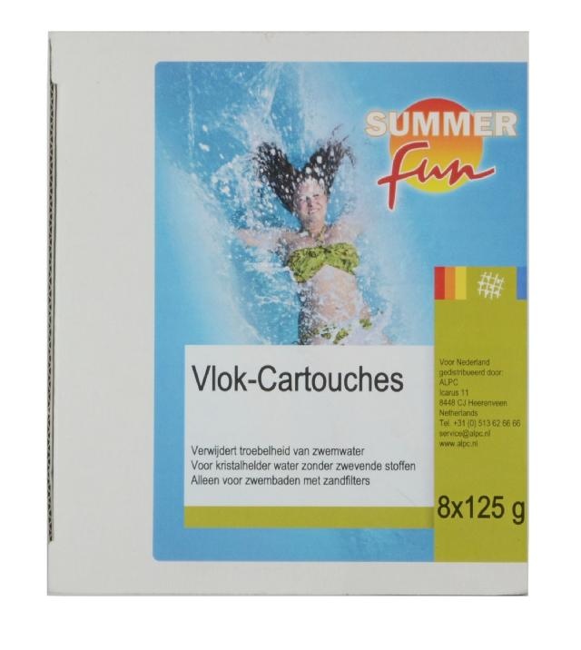 Summer Fun Vlok-cartouches 1 kg 8x125g