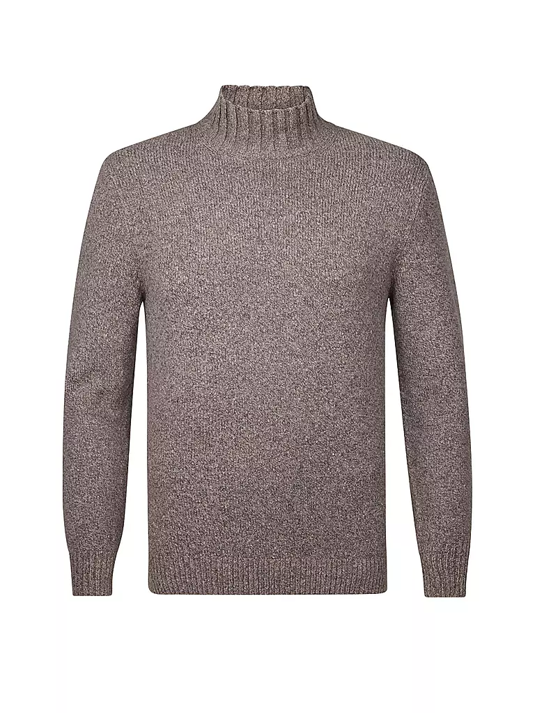 PROFUOMO Rollkragenpullover braun
