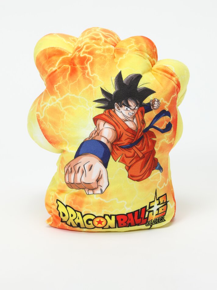 Punho de Pelúcia do Goku de Dragon Ball - Amarelo