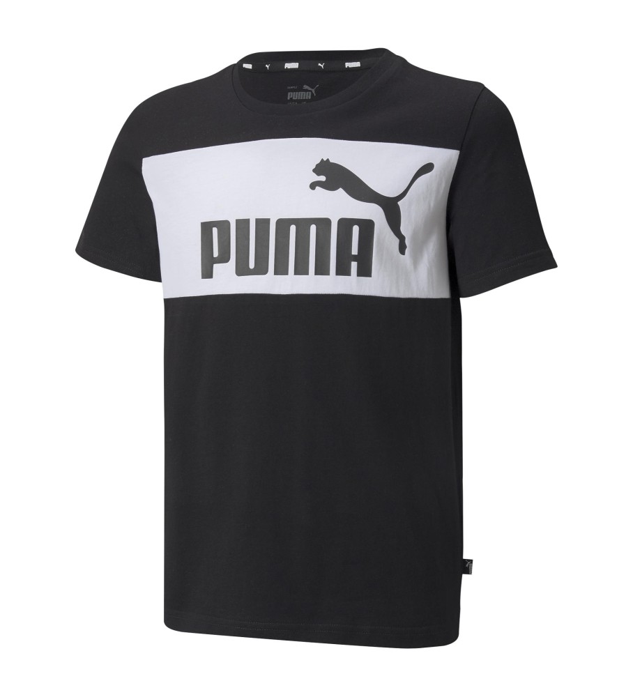 Puma Camiseta Essentials+ Colour Blocked negro