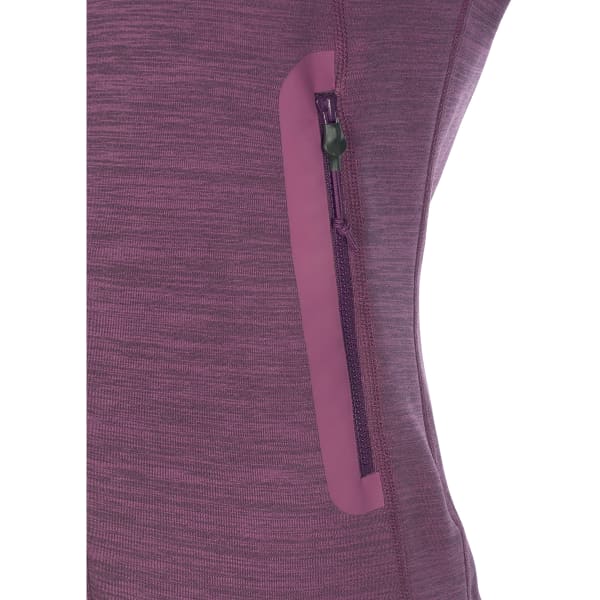 Veste polaire randonnée TRANGOWORLD ASIEGO RASPBERRY RADIANCE DARK SHADOW