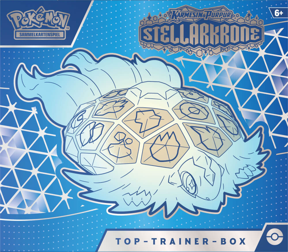 Pokémon Cards Karmesin & Purpur 07 Stellarkrone Top Trainer Box